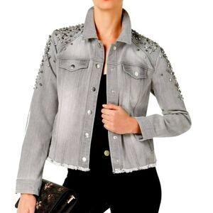 INC International concepts Denim  Jacket, M
